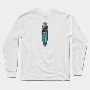 surfboard art, surfing surfer vibes, v22 Long Sleeve T-Shirt